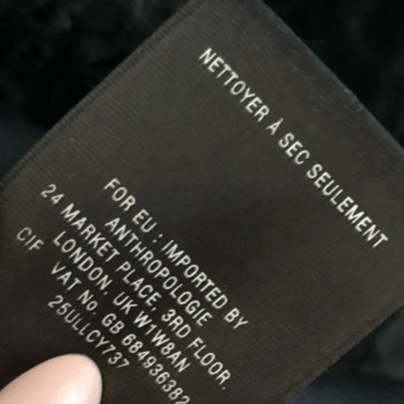 Anthro Leifsdottir Lingonberry Black Floral Lace Dress Size 2 - Picture 14 of 14